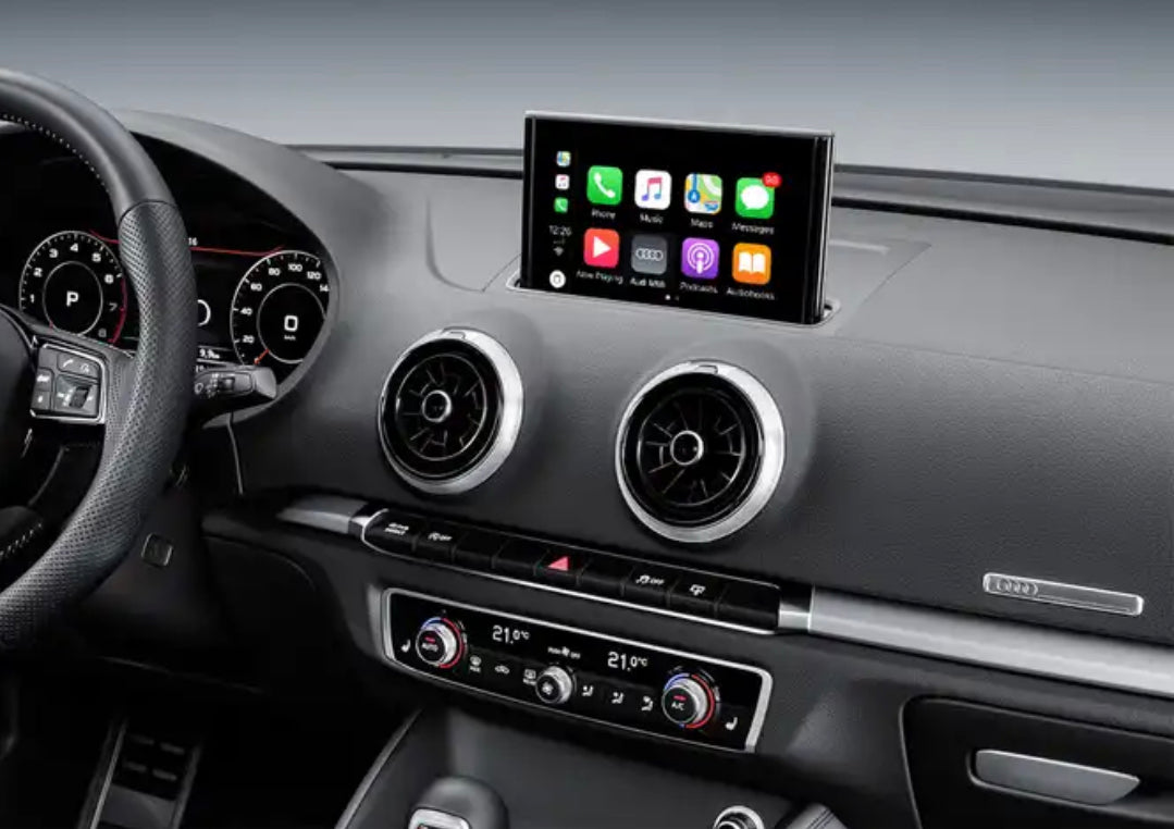 Boîtier Apple Carplay & Android auto sans fil Audi A3 8V 13-20