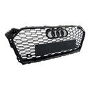 Grille de calandre noire nid d’abeilles look RS5 Audi A5 & S5 F5 (B9) 16-19