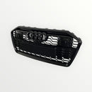 Calandre look RS6 full black Audi A6 S6 C8 18-22 avec option ACC