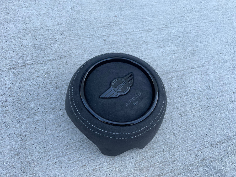 Couvre airbag Alcantara Mini F55 F56 F57 / F54 / F60 One Cooper JCW S SD