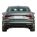 Moulures diffuseur arrière Audi A4 S4 B9 Facelift 20-24