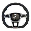 Volant cuir Sline méplat Audi A6 C8 & A7 4K
