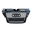 Calandre style RS3 full black Audi A3 S3 8P Facelift 08-12