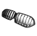 Grille de calandre BMW X6 G06 19-23 style Shadow Line simple lame