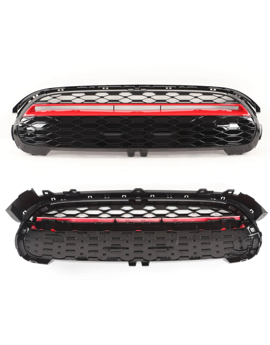 Calandre Avant Noire Brillant Pour Mini Cooper S & JCW (2010-2014) - Neuf - ABS