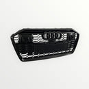 Calandre look RS6 full black Audi A6 S6 C8 18-22 avec option ACC