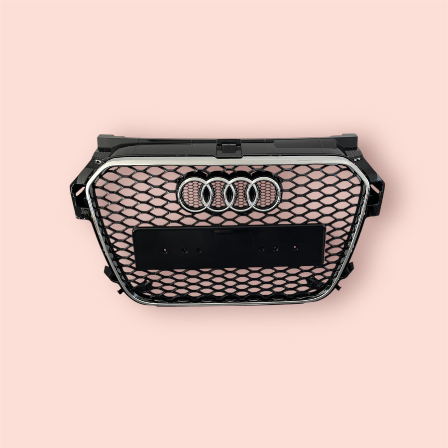 Calandre nid d’abeille Audi A1 S1 8X (10-14) chrome