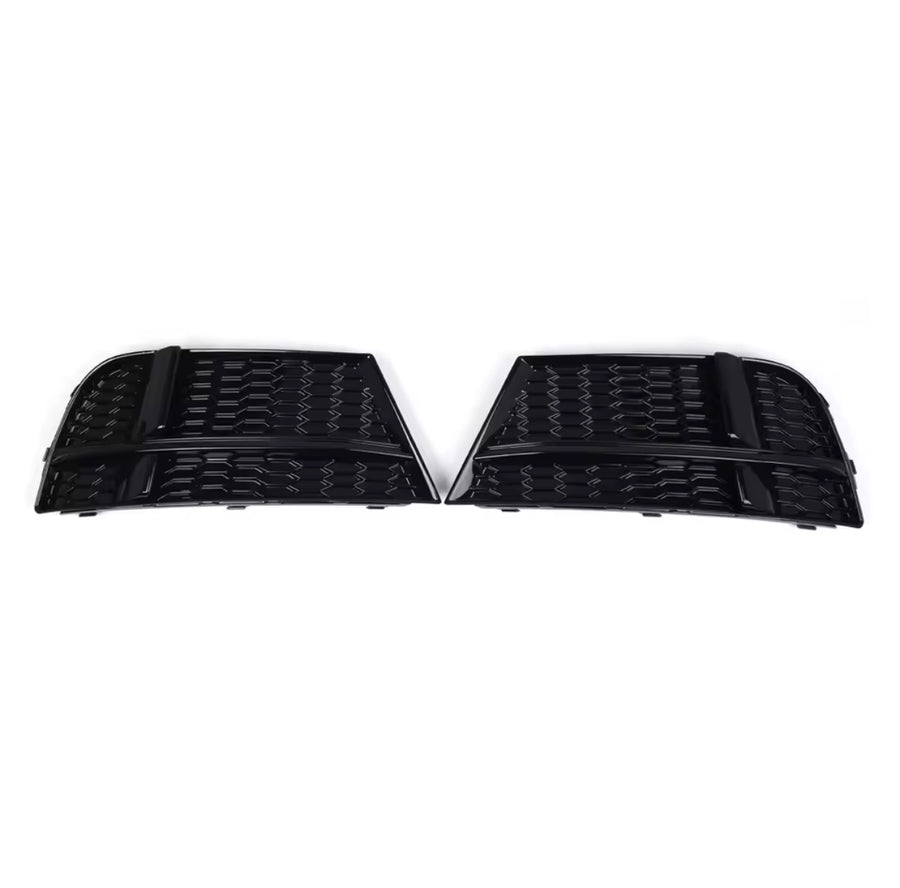 Grilles antibrouillards nid d’abeilles Audi A3 S3 Facelift Sline