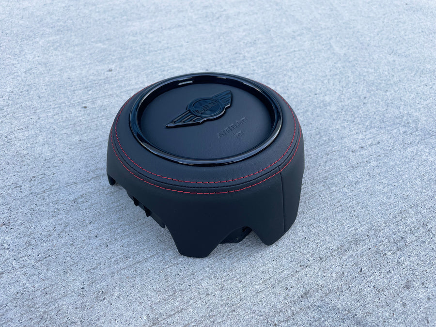Couvre airbag Cuir Mini F55 F56 F57 / F54 / F60 One Cooper JCW S SD