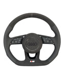 Volant Audi Sline alcantara complet A1 A3 A4 A5 Q2 A6 Q3