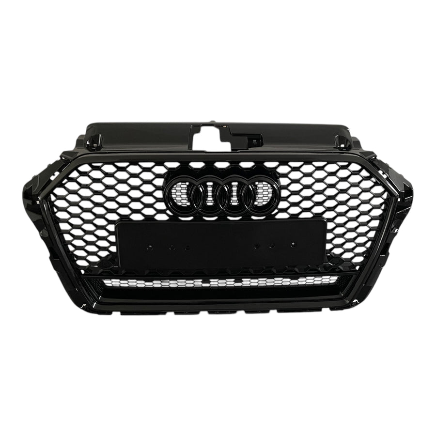 Calandre nid d’abeille look RS3 QUATTRO Audi A3 8V2 Facelift 16-20 sans ACC