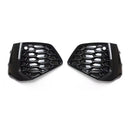 Set de grilles latérales noires Audi A3 8Y 20+ Sline