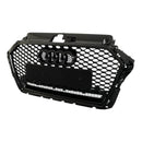 Calandre nid d’abeille look RS3 QUATTRO Audi A3 8V2 Facelift 16-20 sans ACC