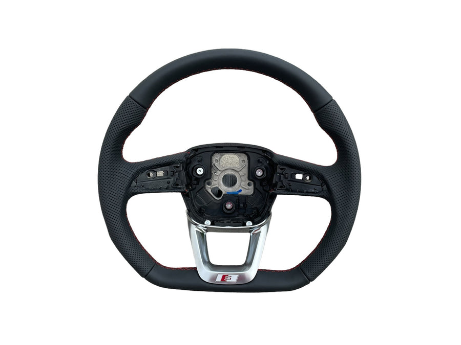 Volant cuir Sline méplat Audi A4 B9 / A5 F5 / Q5 FY