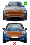 Calandre look JCW noire Mini Countryman R60 LCI 14-17 Cooper S
