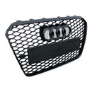 Calandre nid d’abeille noir brillant Audi A5 S5 8T Facelift 13-16