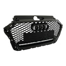 Calandre nid d’abeille look RS3 QUATTRO Audi A3 8V2 Facelift 16-20 sans ACC