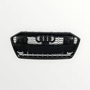 Calandre look RS6 full black Audi A6 S6 C8 18-22 avec option ACC