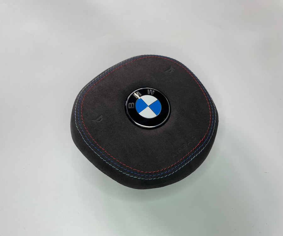 Couvre airbag Alcantara BMW série 5 6 7 8 & X5 X6 X7