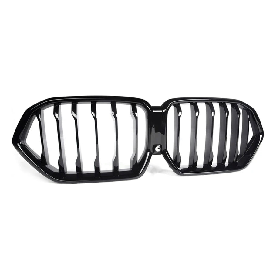 Grille de calandre BMW X6 G06 19-23 style Shadow Line simple lame
