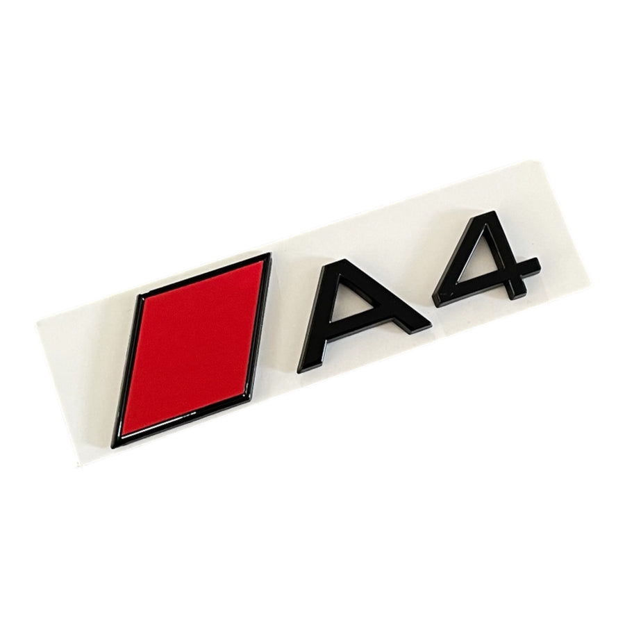 Monogramme 🟥 A4 noir brillant