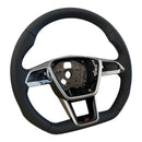 Volant cuir Sline méplat Audi A6 C8 & A7 4K