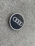 Jeu de centres de roues Audi d’origine