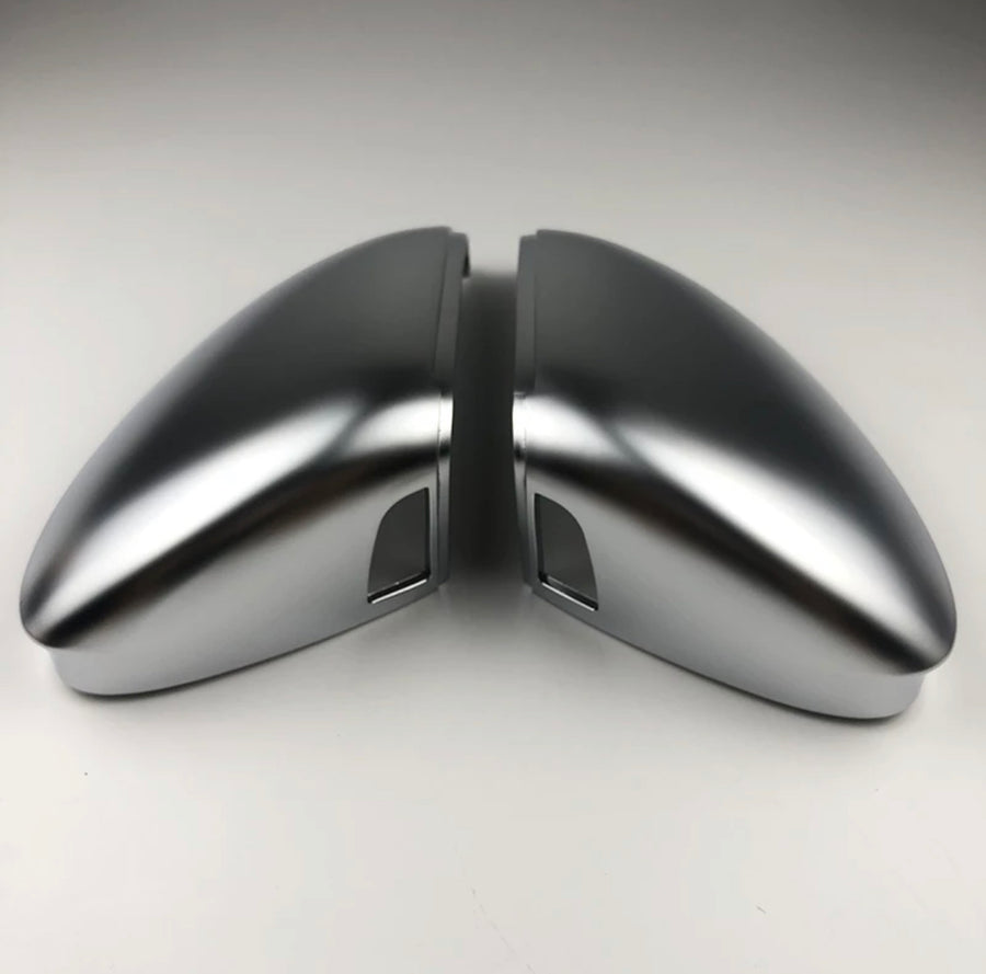 Set de coques rétroviseurs chromés mat Volkswagen Golf 8