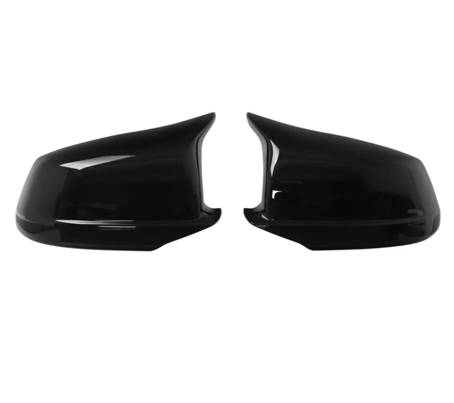 Coques de rétroviseurs BMW série 5 F10 F11 pre-LCI look M noir brillant
