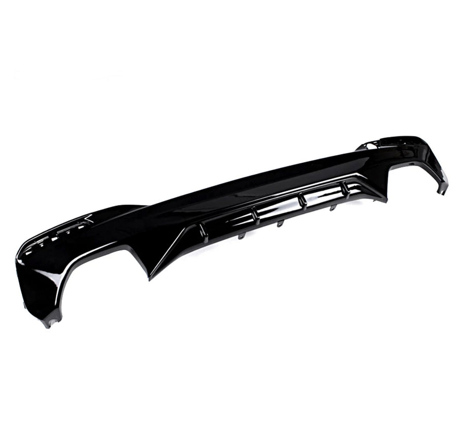 Diffuseur noir brillant pour BMW série 5 G30 G31 avec pack M