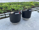 Set 2x embouts échappement Akrapovic carbone mat Vw Golf 7 GTI