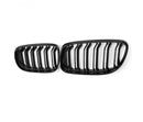 Grilles de calandres pour BMW série 3 E90 et E91 LCI en noir brillant