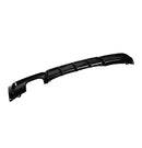 Diffuseur arrière double sorties en noir brillant pour BMW série 3 F30 F31