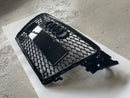 Calandre look RS4 avec logo Audi noir brillant A4 S4 B8 07-12