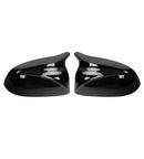Coques rétroviseurs noir brillant BMW X3 G01 X4 G02 X5 G05 X6 G06 X7 G07