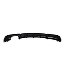 Diffuseur arrière double sorties en noir brillant pour BMW série 3 F30 F31