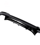 Diffuseur noir brillant pour BMW série 5 G30 G31 avec pack M