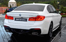 Becquet de coffre M Performance BMW série 5 G30 en noir brillant