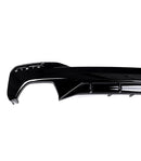 Diffuseur noir brillant pour BMW série 5 G30 G31 avec pack M