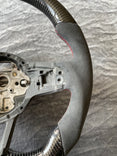 Volant en carbone et alcantara pour Volkswagen Golf 7 Polo Scirocco