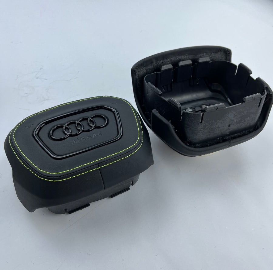 Centre de volant en cuir Audi Q3 II 18-