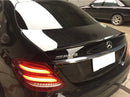 Spoiler de coffre noir brillant Mercedes Classe E W213