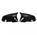 Coques de rétroviseurs BMW look M3 M4 noir brillant série 1 2 3 4 X1 E84 i3