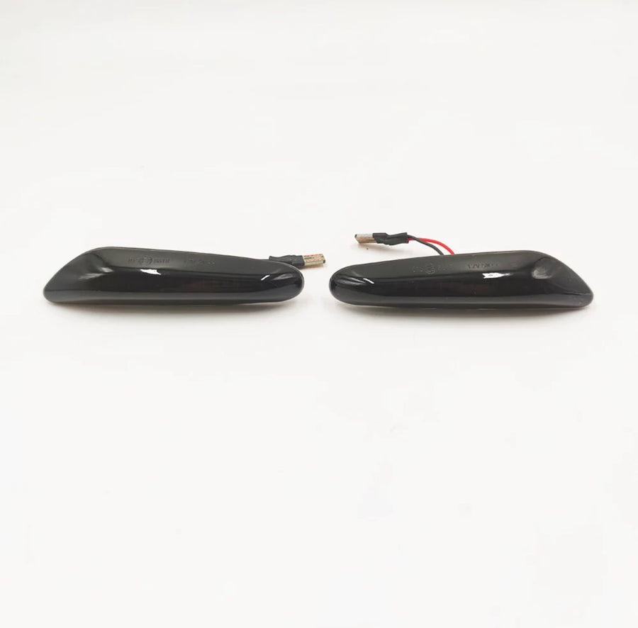 Clignotants LED dynamiques latéraux noir fumé BMW E90 E91 E81 E87 E82 E88 E92 E93 E46 LCI