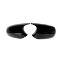 Coques de rétroviseurs look M3 noir brillant pour BMW série 1 E81 E82 E87 E88 série 3 E90 E91 E92 E93 LCI