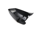 Coques de rétroviseurs BMW série 5 F10 F11 pre-LCI look M noir brillant