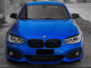 Paupières de phares en noir brillant BMW série 1 F20 F21 LCI 15-18