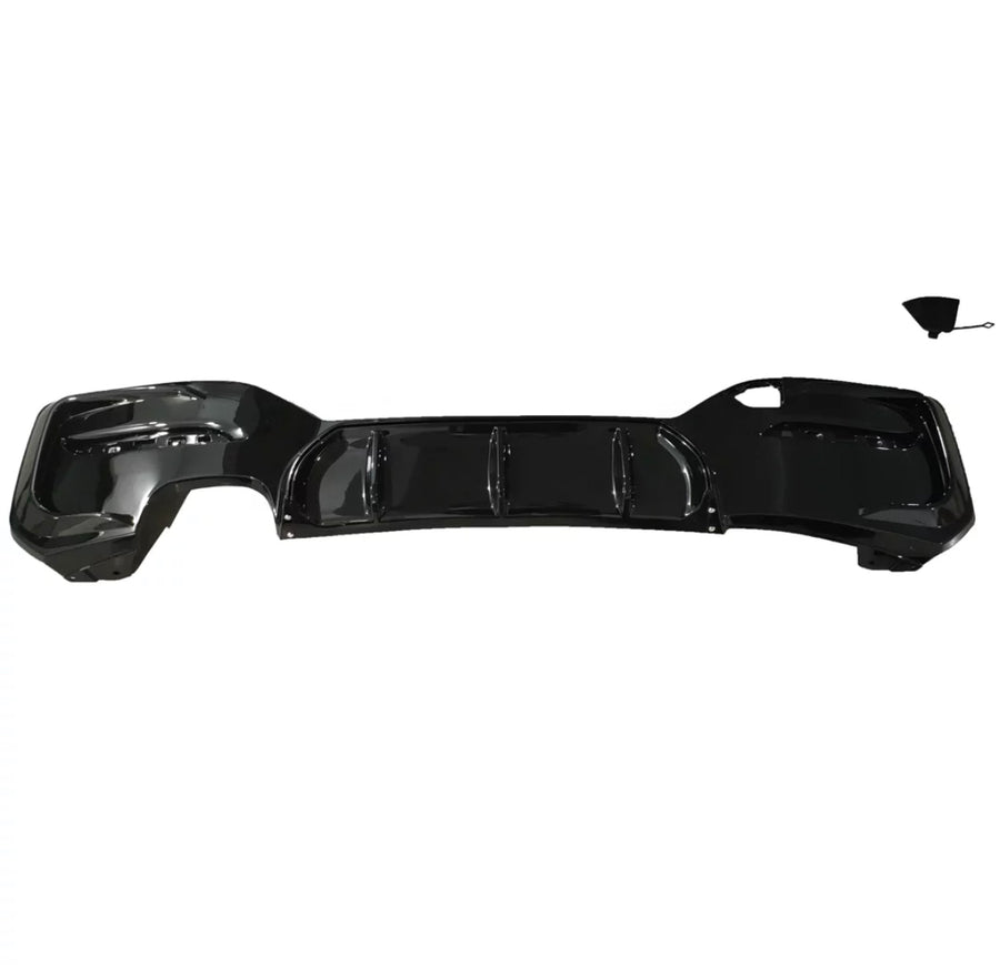 Diffuseur arrière noir brillant BMW série 1 F20 F21 LCI 15-18