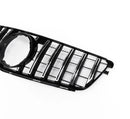 Calandre look GTR Panamericana Mercedes Classe C W204 07-14 chrome ou noir brillant