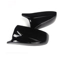 Coques de rétroviseurs look M noir brillant pour BMW X5 E70 et X6 E71